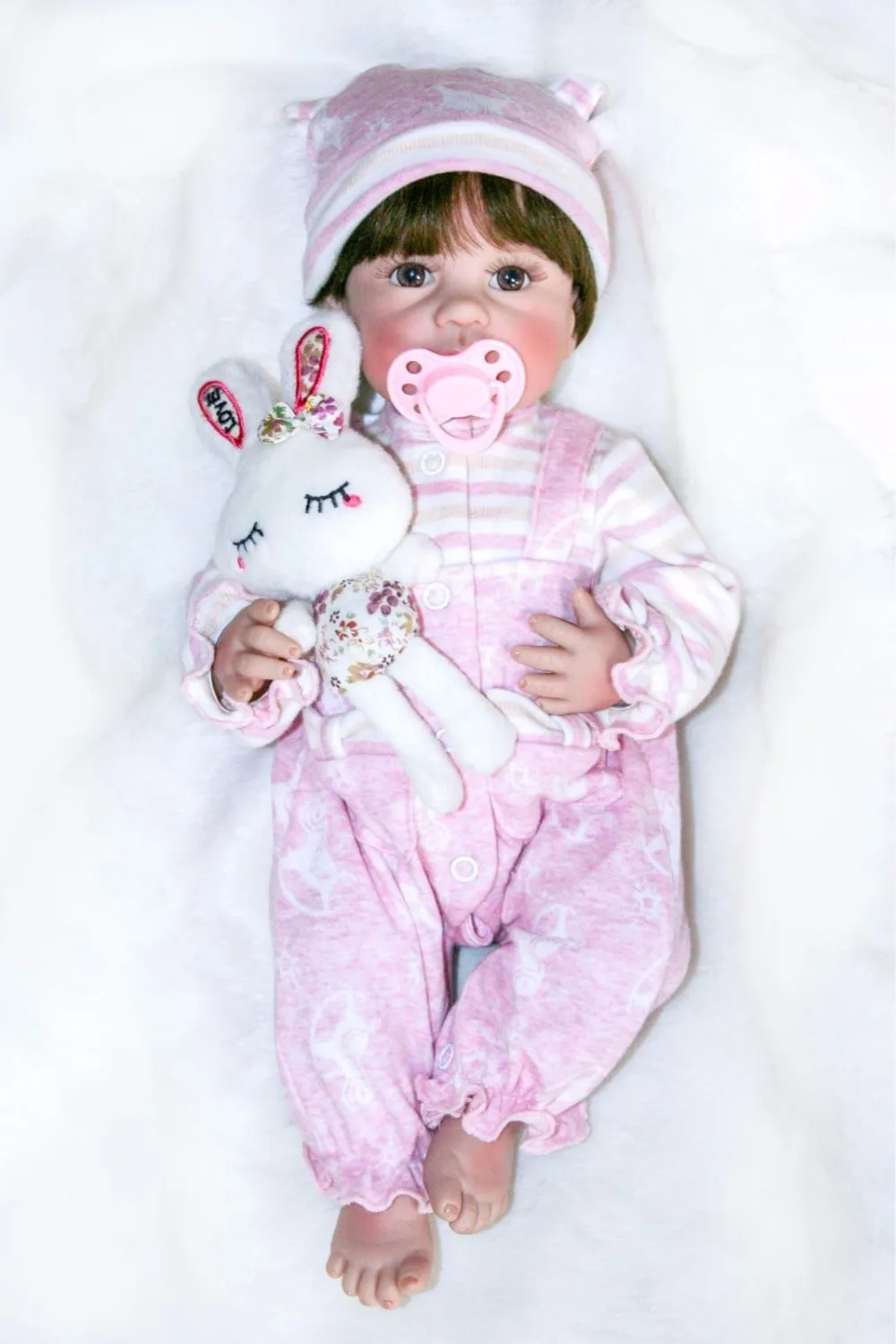 40cm Full Body Silicone Vinyl Reborn Baby Doll 16inch Newborn Girls Babies Doll Bath Toy Child Birthday Gift Present Child Play
40cm Full Body Silicone Vinyl Reborn Baby Doll 16inch Newborn Girls Babies Doll Bath Toy Child Birthday Gift Present Child Play