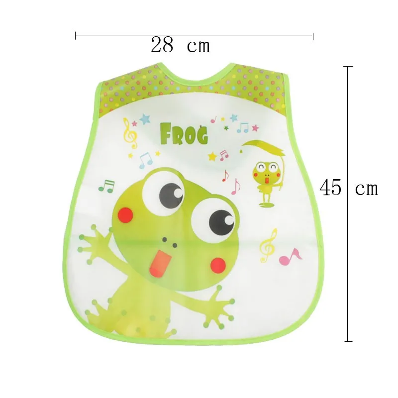 Cute Cartoon EVA Baby Bibs Waterproof Bandana Silicone Children Boys Girls Infants Burp Clothes Feeding Care | Детская одежда и