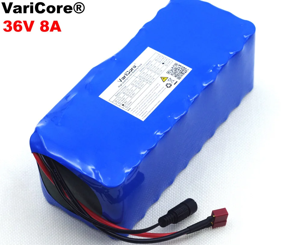 Varicore 36 V 8ah 10S4P 18650 перезаряжаемая батарея, велосипеды для смены, электрический автомобиль 36 V Защита с печатной платой
Varicore 36 V 8ah 10S4P 18650 перезаряжаемая батарея, велосипеды для смены, электрический автомобиль 36 V Защита с печатной платой