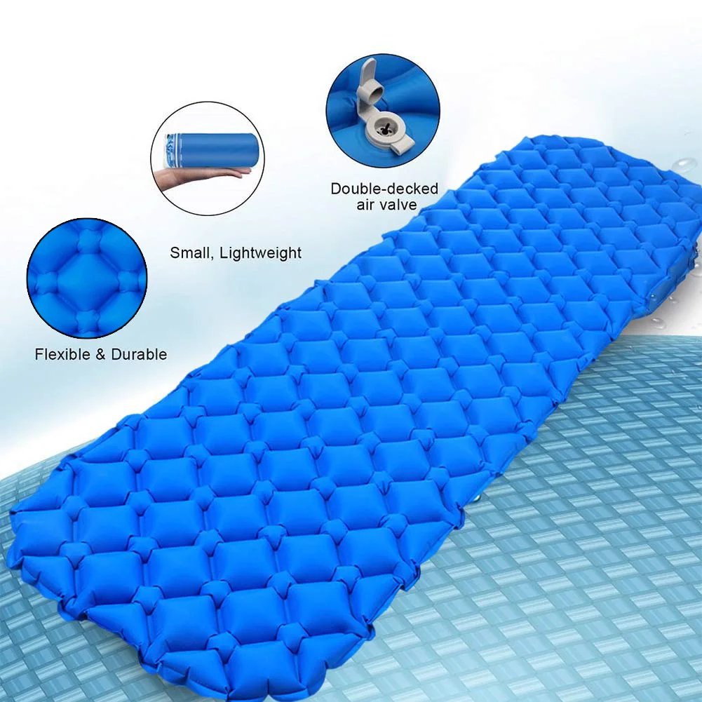 Sleeping Pad Ultralight Compact Backpacking Air Pad Inflatable Portable Hiking Mattress MC889
Sleeping Pad Ultralight Compact Backpacking Air Pad Inflatable Portable Hiking Mattress MC889