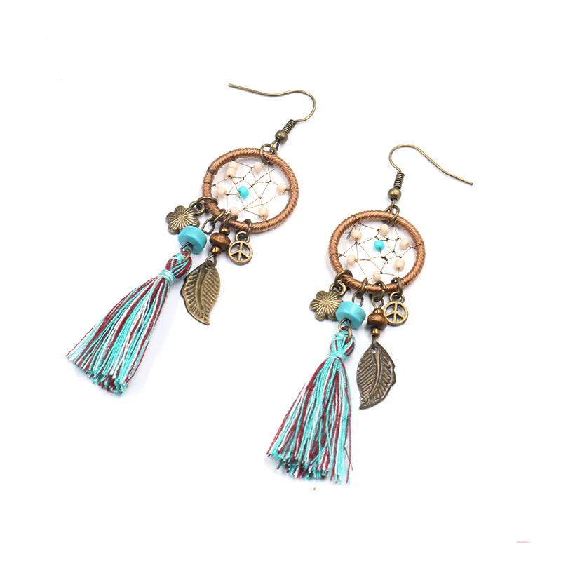 Shineland High Quality Bohemian Long Tassel Drop Earrings for Women Fashion Jewelry Pendientes oorbellen 2021 Ethnic WE011
Shineland High Quality Bohemian Long Tassel Drop Earrings for Women Fashion Jewelry Pendientes oorbellen 2021 Ethnic WE011