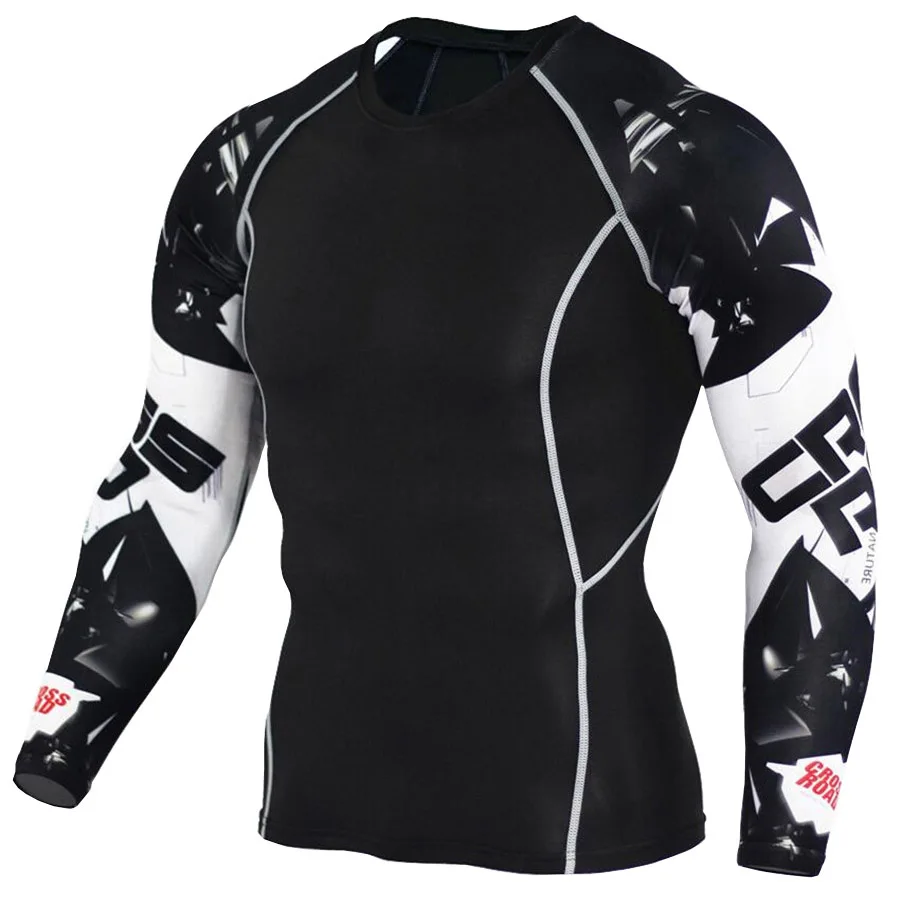 2021 Fitness MMA Rashguard Compresson Running Shirt Men Long Sleeve Shirts Shirts Gym Sport T Shirt Outdoor Running Tees Tops
2021 Fitness MMA Rashguard Compresson Running Shirt Men Long Sleeve Shirts Shirts Gym Sport T Shirt Outdoor Running Tees Tops
