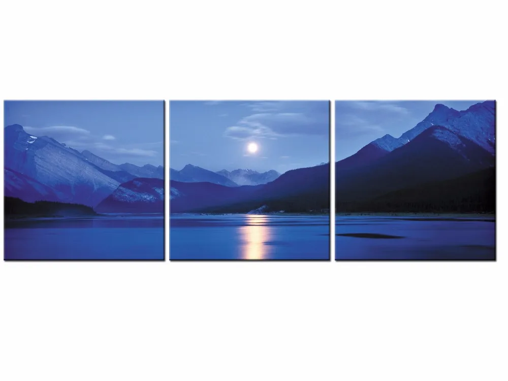 3 Piece Canvas Moon In The Sea Painting Night Scene Decor High Quality Pictures Wall Pictures for Living Room Frame QJFJ3-42
3 Piece Canvas Moon In The Sea Painting Night Scene Decor High Quality Pictures Wall Pictures for Living Room Frame QJFJ3-42