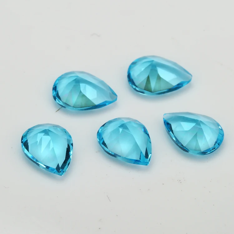 100pcs 3x3~10x10mm Pear Shape Loose Stone Light Seablue Color Glass Synthetic Gems For Jewelry DIY Stone
100pcs 3x3~10x10mm Pear Shape Loose Stone Light Seablue Color Glass Synthetic Gems For Jewelry DIY Stone