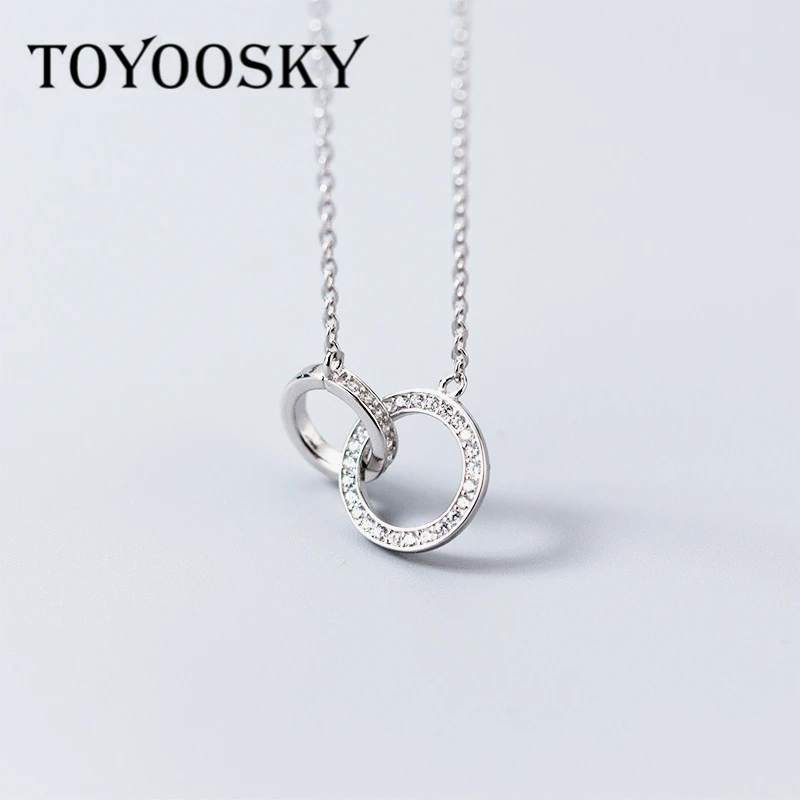 925 Solid Real Sterling Silver 2 Hollow Rounds Pendant 40CM Short Clavicle Necklace For Teen Girl Lady Gift
925 Solid Real Sterling Silver 2 Hollow Rounds Pendant 40CM Short Clavicle Necklace For Teen Girl Lady Gift