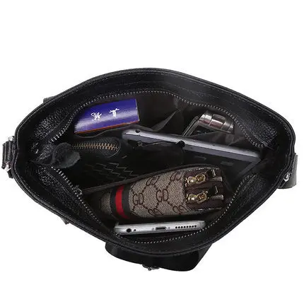 New Luxury Men's Handbags 100% Genuine Leather Male Shoulder Bag Fashion Crossbody Bag Boy Brand Real Leather Messenger Bag
New Luxury Men's Handbags 100% Genuine Leather Male Shoulder Bag Fashion Crossbody Bag Boy Brand Real Leather Messenger Bag