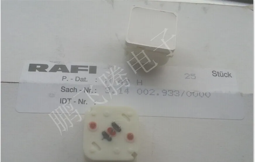 German RAFI RF19 3.14.002.933/0000 19*19*12.5 keyboard touch button switch indicator with LED 19*19 self reset
German RAFI RF19 3.14.002.933/0000 19*19*12.5 keyboard touch button switch indicator with LED 19*19 self reset
