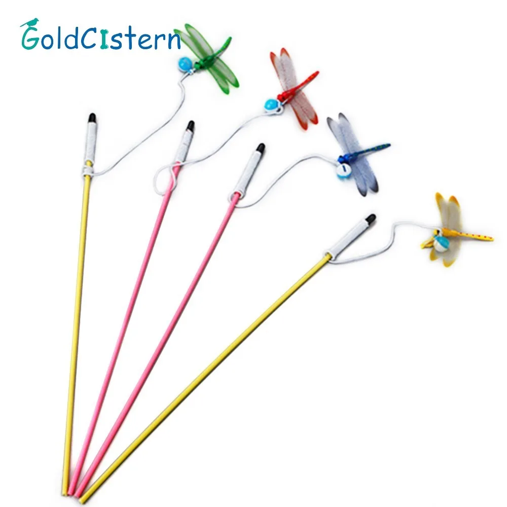 4Colors Funny Dragonfly Cat Stick Rod Toy Colourful Pet Cat Teaser toy Cats Wand Pet Products with Bell
4Colors Funny Dragonfly Cat Stick Rod Toy Colourful Pet Cat Teaser toy Cats Wand Pet Products with Bell