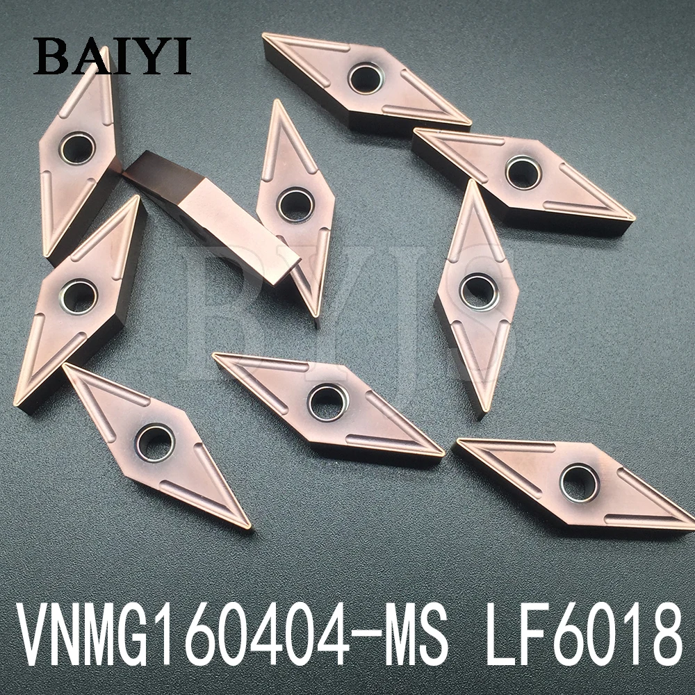 10 шт. VNMG160404 MS LF6018, карбидная вставка для поворота, поворотная лопасть of MVJNR/MVVNN для нержавеющей стали
10 шт. VNMG160404 MS LF6018, карбидная вставка для поворота, поворотная лопасть of MVJNR/MVVNN для нержавеющей стали