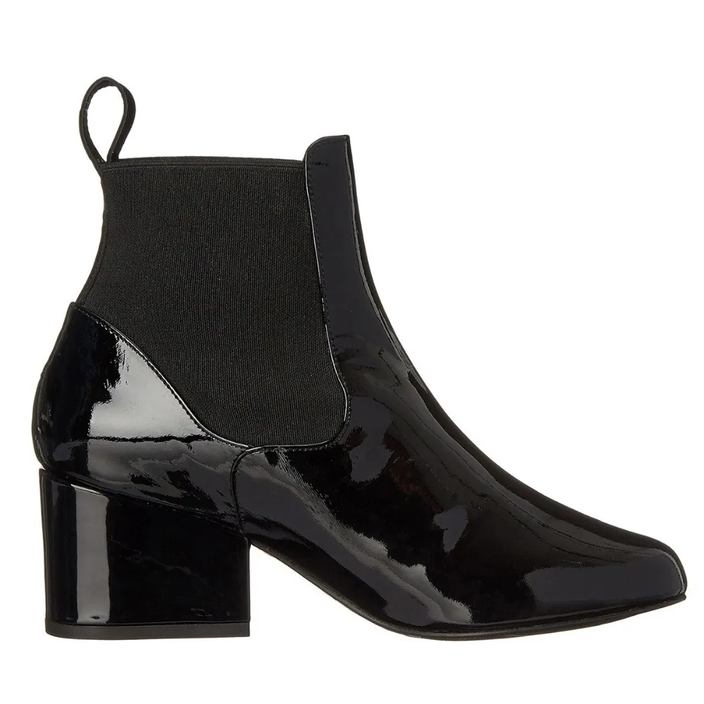 newest rome style ankle boots women black Patent leather chelsea boots elastic band women shoes winter 2022 mujer boots
newest rome style ankle boots women black Patent leather chelsea boots elastic band women shoes winter 2022 mujer boots