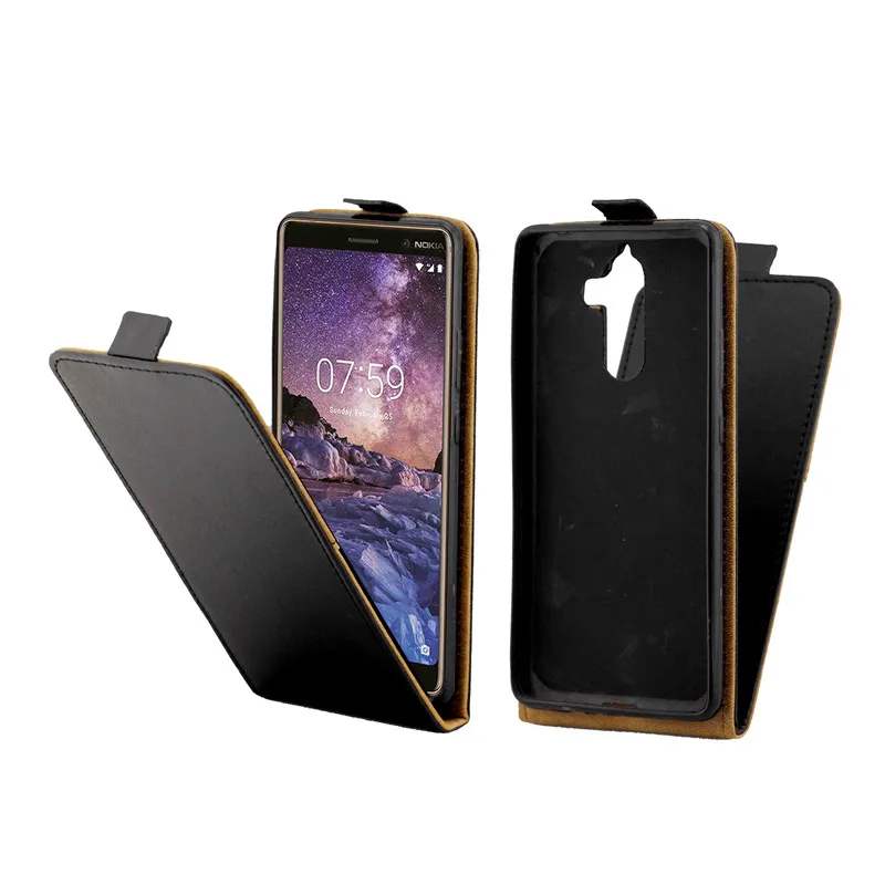 Business Leather Case For Coque Nokia 7 Plus Vertical Flip Cover Card Slot Cases For Nokia 7 Plus Mobile Phone Bags
Business Leather Case For Coque Nokia 7 Plus Vertical Flip Cover Card Slot Cases For Nokia 7 Plus Mobile Phone Bags