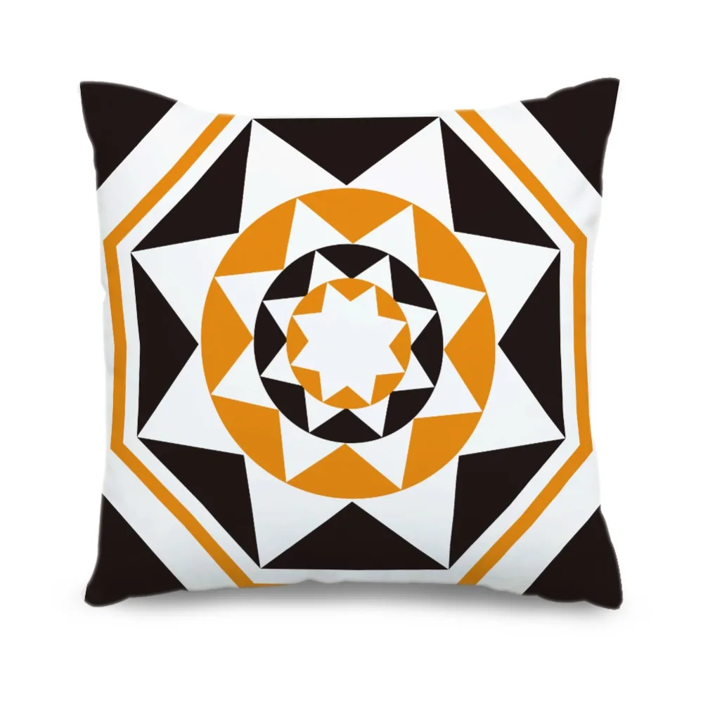 Beautiful Geometric Pattern of Throw Pillow Covers Fantastic Visual Effect Home Decorative Chair Sofa Cushion Cover Pillowcase
Beautiful Geometric Pattern of Throw Pillow Covers Fantastic Visual Effect Home Decorative Chair Sofa Cushion Cover Pillowcase