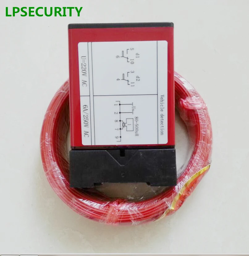 Автоматический детектор петли LPSECURITY для автомобильной парковочной системы, Открыватель ворот с кабелем 50 м
Автоматический детектор петли LPSECURITY для автомобильной парковочной системы, Открыватель ворот с кабелем 50 м