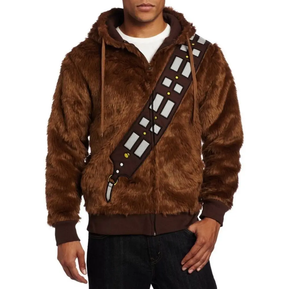 Пушистая Толстовка Star "I Am Chewie Чубакка", куртка, пальто, свитшот, костюм на Хэллоуин, карнавал для мужчин, куртки
Пушистая Толстовка Star "I Am Chewie Чубакка", куртка, пальто, свитшот, костюм на Хэллоуин, карнавал для мужчин, куртки
