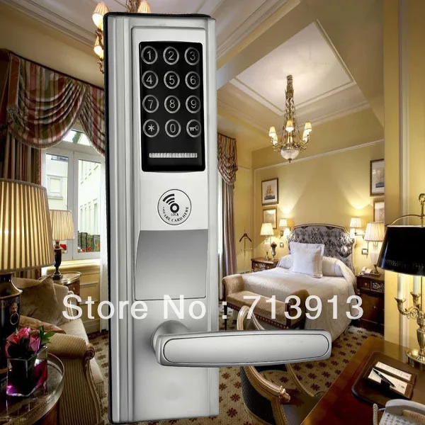 Electronic Smart home Digital Touch Screen Keypad Password Door Lock Password / Mechanical Key/ Card Unlock ET821pw
Electronic Smart home Digital Touch Screen Keypad Password Door Lock Password / Mechanical Key/ Card Unlock ET821pw