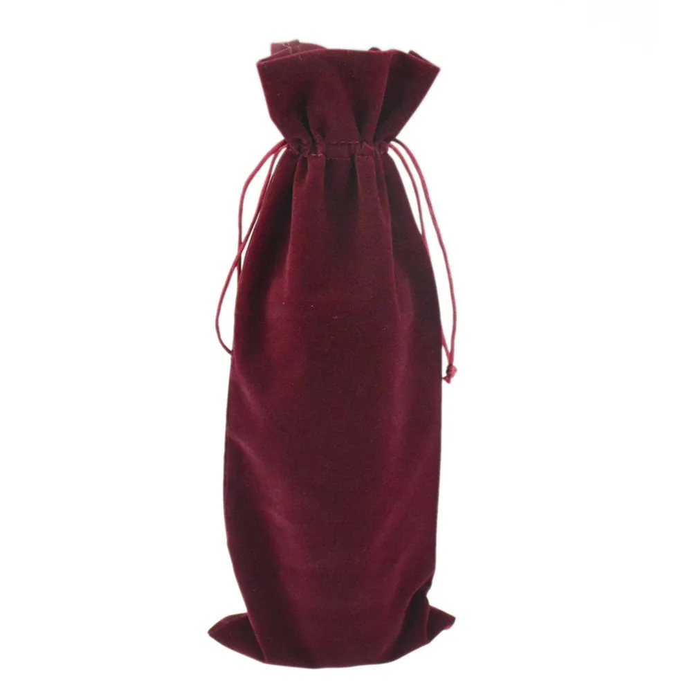 Insulated Reusable Wine bottle Bags in Dark red velvet for bottle of Champagne Wine Bottle Holder For wedding party
Insulated Reusable Wine bottle Bags in Dark red velvet for bottle of Champagne Wine Bottle Holder For wedding party