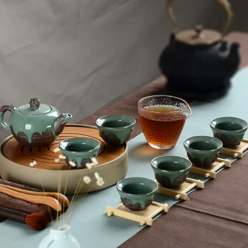 Tea Sets Porcelain China Chinese Kung Fu Tea Set Ceramic Portable Teacup Porcelain Service Teacups Mug Of Tea Ceremony Teapot
Tea Sets Porcelain China Chinese Kung Fu Tea Set Ceramic Portable Teacup Porcelain Service Teacups Mug Of Tea Ceremony Teapot