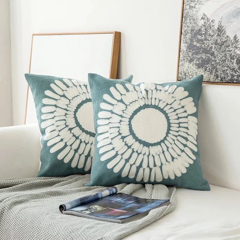 Embroidery Pillow Cover BOHO Cushion Cover 100% Cotton Wedding Pillow Cover Boho Home Decor, Custom Size and Color 45X45CM/40CMR
Embroidery Pillow Cover BOHO Cushion Cover 100% Cotton Wedding Pillow Cover Boho Home Decor, Custom Size and Color 45X45CM/40CMR