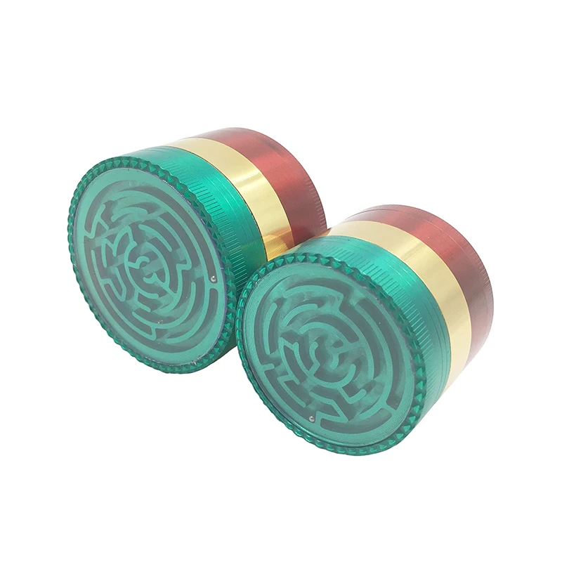 New Color maze Maze Toy Herb Grinder Layers Metal Zinc Alloy Crusher Tobacco Muller Smoking Accessories Pollen Spice Grinder
New Color maze Maze Toy Herb Grinder Layers Metal Zinc Alloy Crusher Tobacco Muller Smoking Accessories Pollen Spice Grinder