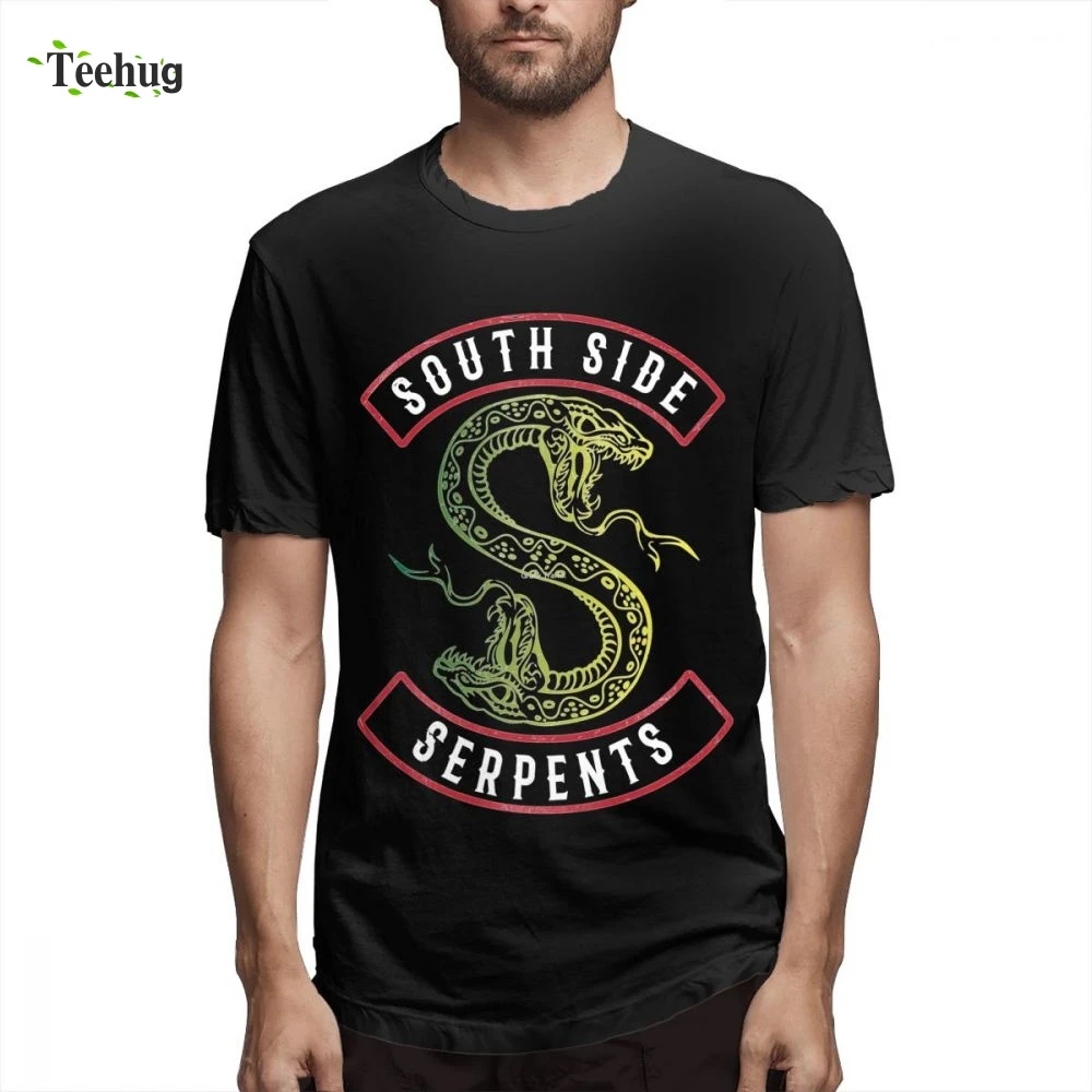 Retro Riverdale Southside Serpents Riverdale Homme Tee Shirt Man Crazy Custom For Male 100% Cotton Homme Tee Shirt
Retro Riverdale Southside Serpents Riverdale Homme Tee Shirt Man Crazy Custom For Male 100% Cotton Homme Tee Shirt