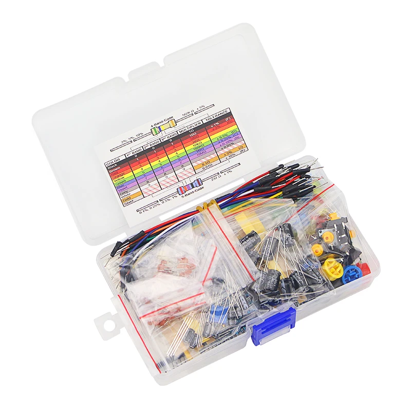 Raspberry Pi набор LED конденсатор резистор Джампер провода макетная плата стартовый