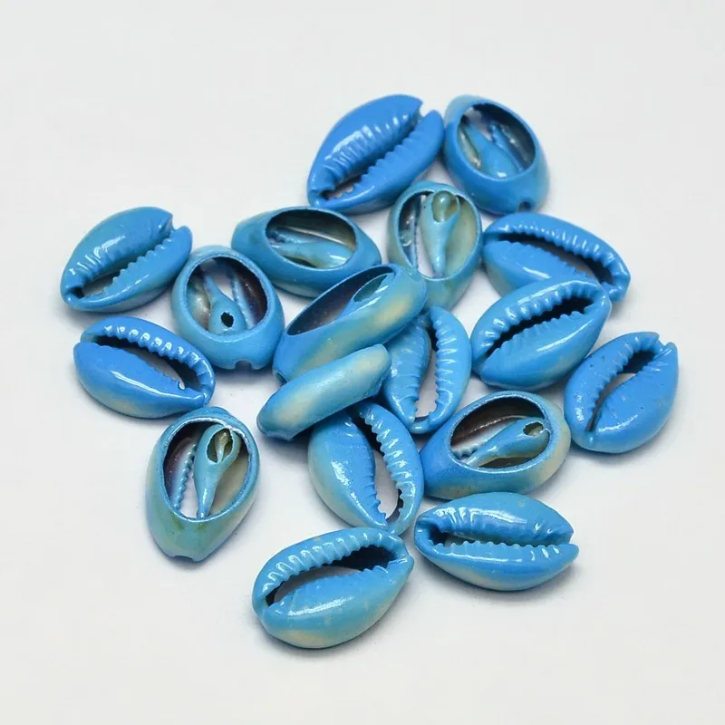 10pcs Dyed Natural Cowrie Shell Oval Beads Undrilled Hole Spray Beads for DIY Jewelry Making 15~17x10~11x5~6mm
10pcs Dyed Natural Cowrie Shell Oval Beads Undrilled Hole Spray Beads for DIY Jewelry Making 15~17x10~11x5~6mm