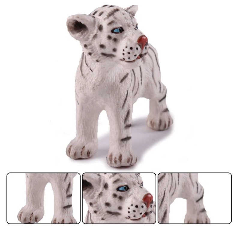 Action&Toys Figure Wildlife Animal White Baby Tiger PVC Model Collectible Doll Figure Collection For Kid Children's Gift
Action&Toys Figure Wildlife Animal White Baby Tiger PVC Model Collectible Doll Figure Collection For Kid Children's Gift