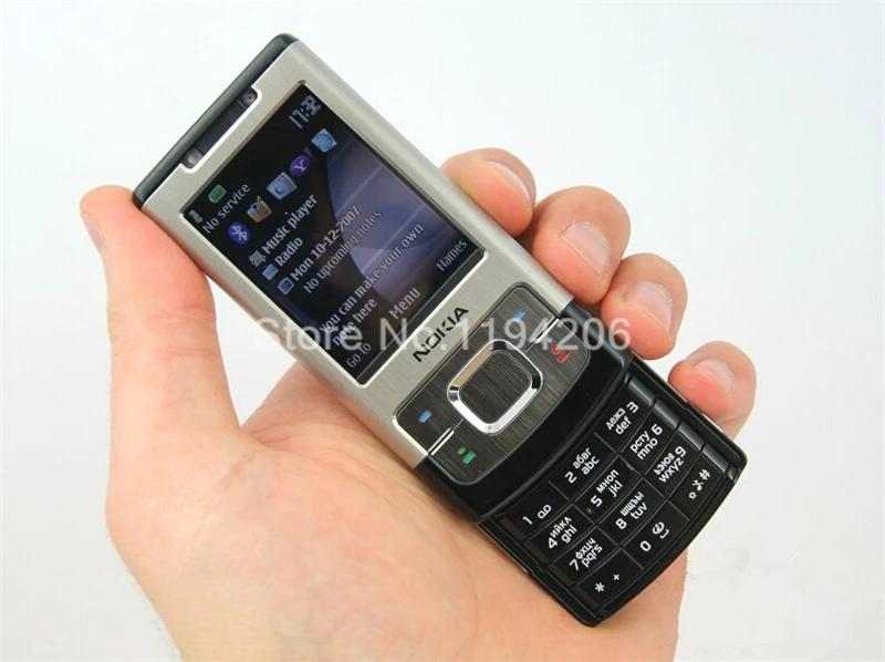 Оригинальный Телефон Nokia 6500 S мобильный телефон 3.2MP Камера Bluetooth Разблокирована