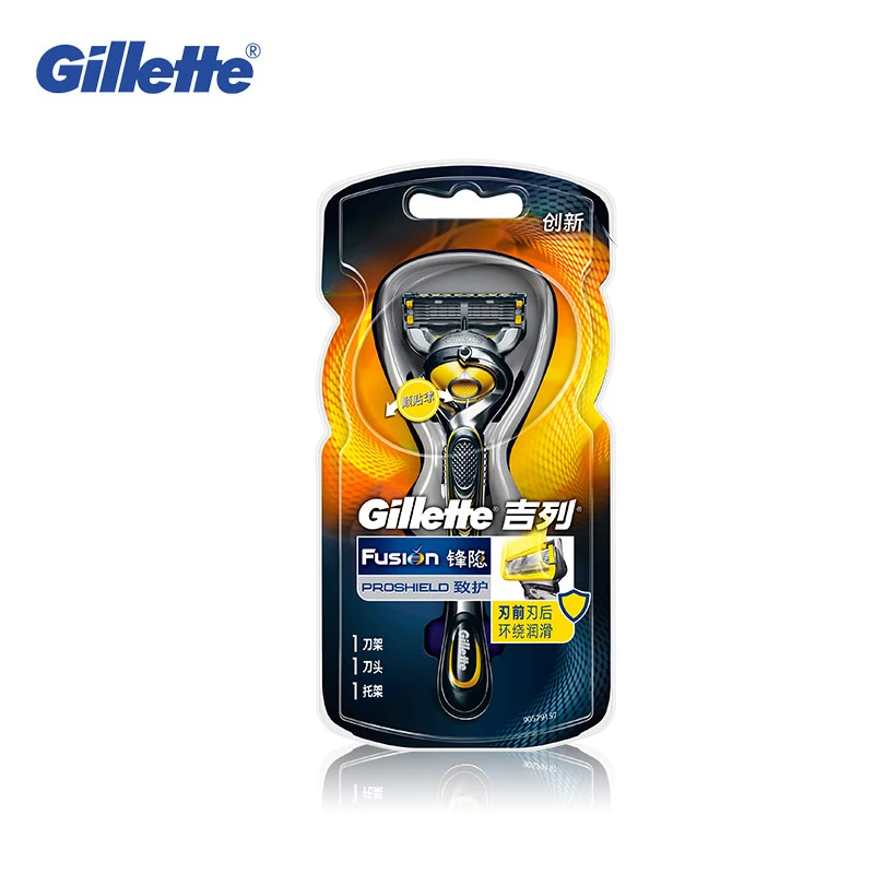 Бритва Gillette Fusion Proshield мужская с 1 ручкой и 5 лезвиями | Красота здоровье