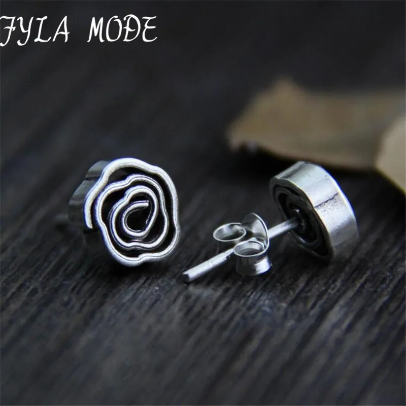 Hot Sale Beautiful Rose Flower Design S925 Sterling Silver Stud Earring For Ladies 8.80mm 2.40g WTS010
Hot Sale Beautiful Rose Flower Design S925 Sterling Silver Stud Earring For Ladies 8.80mm 2.40g WTS010