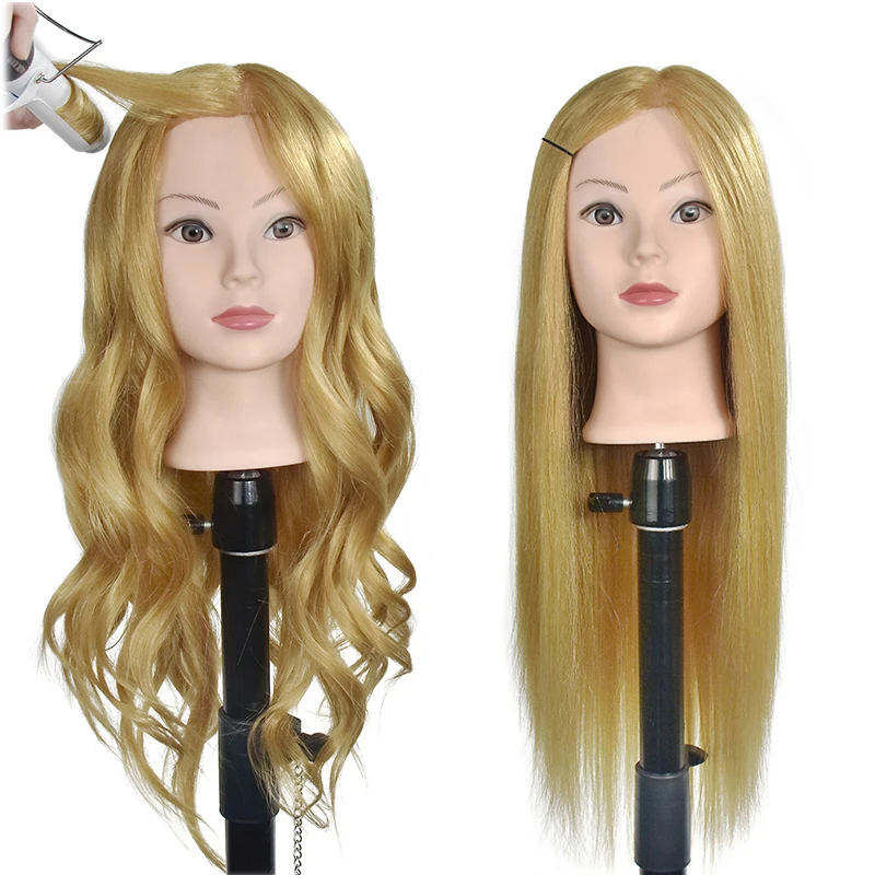 Professional Training Heads With 50% Real Human Hairs Can Be Curled Practice Hairdressing Mannequin Dolls Styling Maniqui
Professional Training Heads With 50% Real Human Hairs Can Be Curled Practice Hairdressing Mannequin Dolls Styling Maniqui