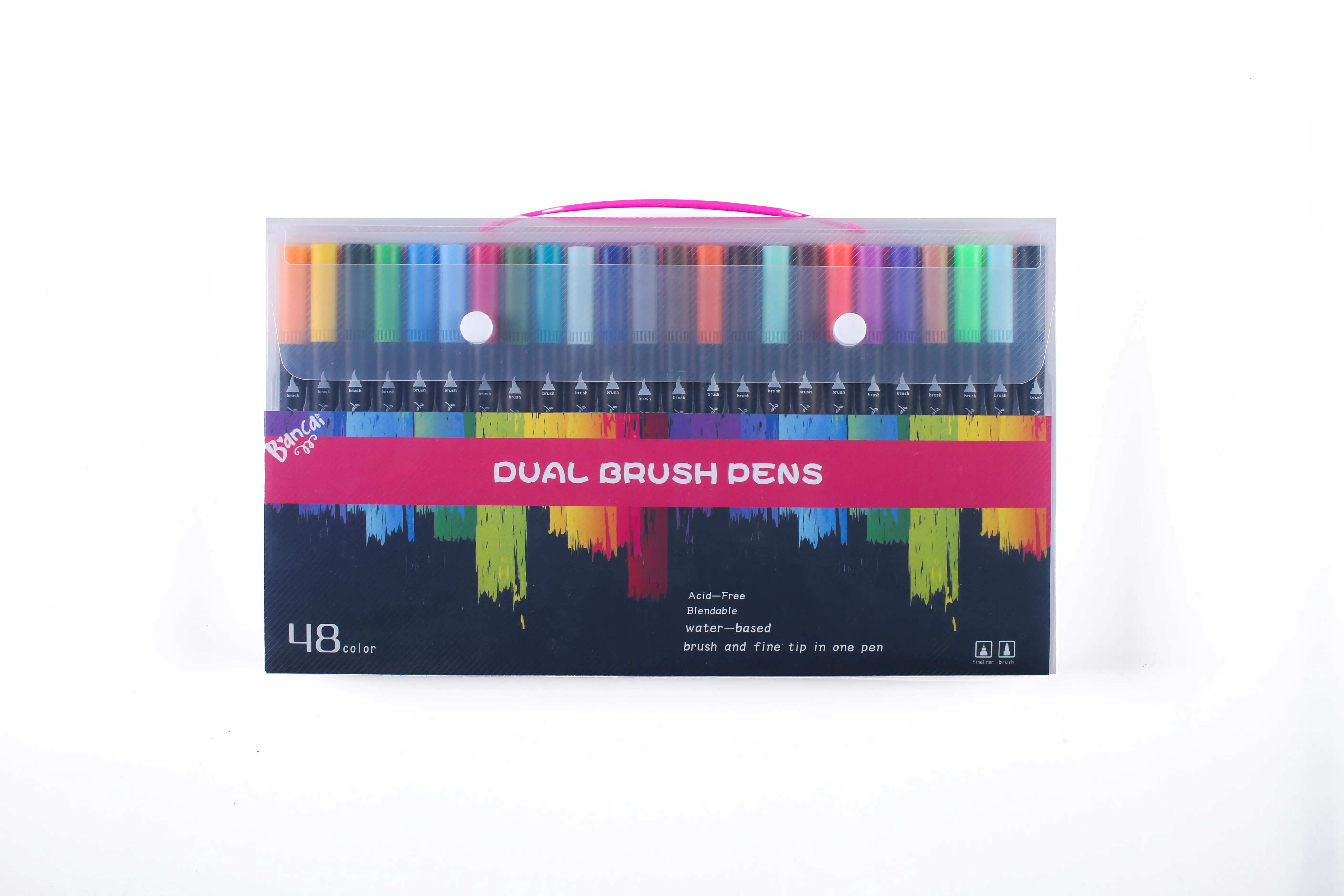 Drawing Marker Watercolor Dual Brush Pen Tip Art Supplies Calligraphy Comic Anime Sets | Канцтовары для офиса и дома