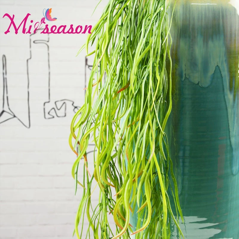 1PC 90cm Long Artificial Fire Dancing Grass Plastic Hanging Plant Garland Decoration For Home Wedding Wall Festival
1PC 90cm Long Artificial Fire Dancing Grass Plastic Hanging Plant Garland Decoration For Home Wedding Wall Festival