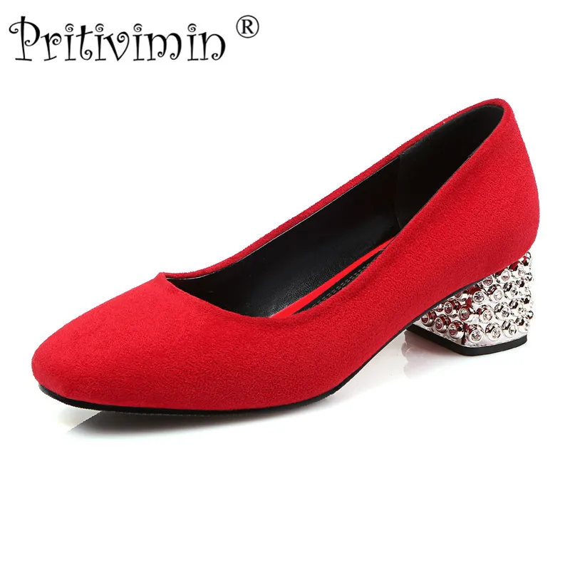 Pritivimin FN153 ladies black red squaretoe high heel handmade shoes women flock leather heels girls fashion designer pumps
Pritivimin FN153 ladies black red squaretoe high heel handmade shoes women flock leather heels girls fashion designer pumps