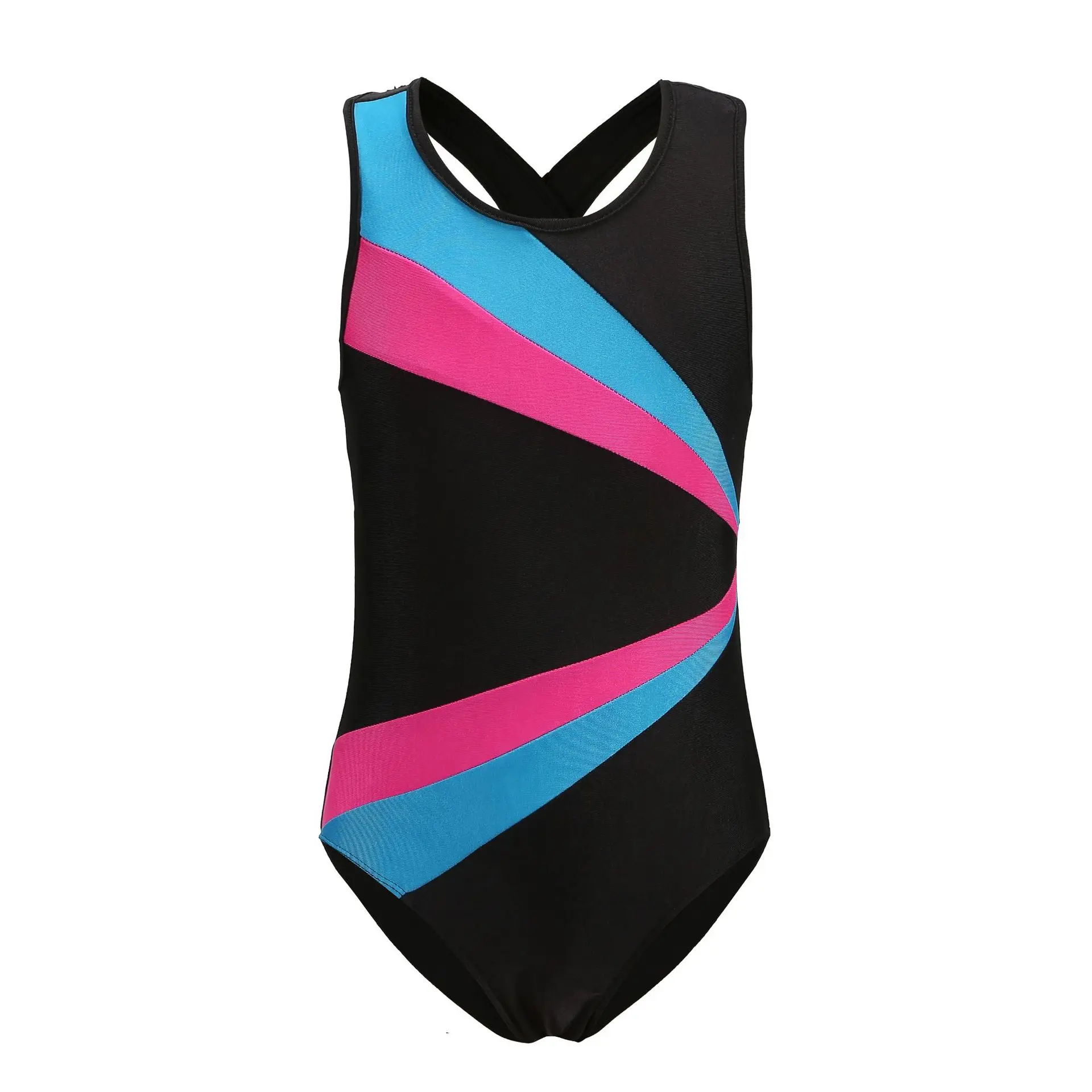 New 3-11Y Gymnastics Suit Sleeveless highlights Diamond-Shaped bodysuit Girls Ballet Gymnastics Leotards Sport Clothes
New 3-11Y Gymnastics Suit Sleeveless highlights Diamond-Shaped bodysuit Girls Ballet Gymnastics Leotards Sport Clothes