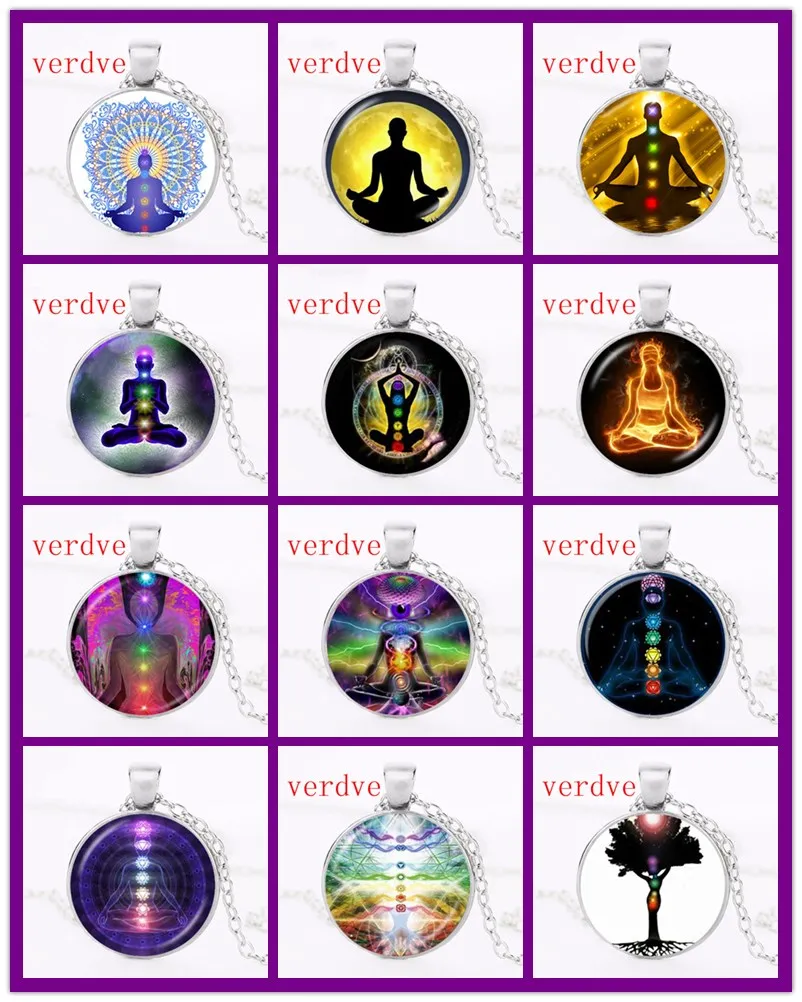 7 Chakra Reiki Healing Necklace Buddha Yoga Meditation Pendant Spiritual Om Symbol Hope Jewelry Chain Statement Necklace
7 Chakra Reiki Healing Necklace Buddha Yoga Meditation Pendant Spiritual Om Symbol Hope Jewelry Chain Statement Necklace