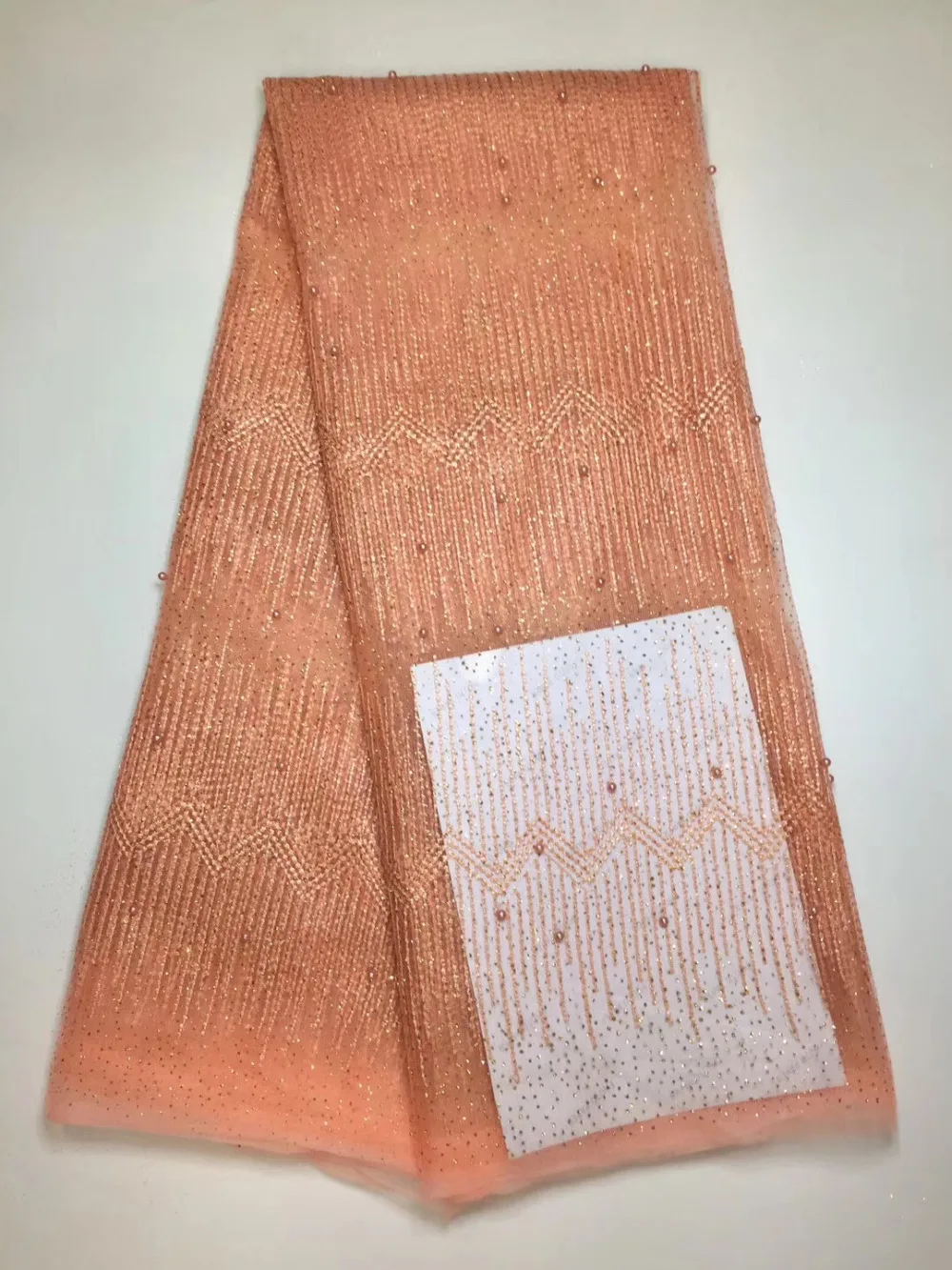 Orange African Lace Fabric 2017 Embroidered Nigerian Laces Fabric High Quality Beaded With Gold Dust French Tulle Lace Fabrics
Orange African Lace Fabric 2017 Embroidered Nigerian Laces Fabric High Quality Beaded With Gold Dust French Tulle Lace Fabrics
