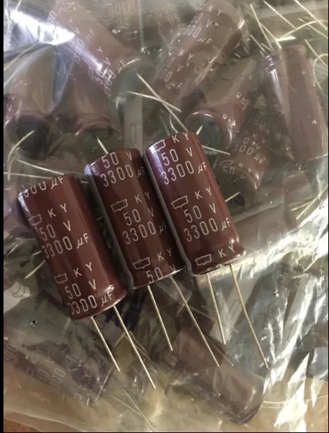 50PCS/LOT New Original aluminum electrolytic capacitor 50V 3300UF 18*35MM 3300UF 50V KY IC
50PCS/LOT New Original aluminum electrolytic capacitor 50V 3300UF 18*35MM 3300UF 50V KY IC