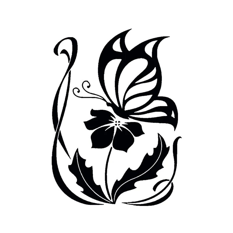Butterfly Flowers On The Car Glass Wall Laptop Pc Window Decals Rear Window Car Sticker
Butterfly Flowers On The Car Glass Wall Laptop Pc Window Decals Rear Window Car Sticker