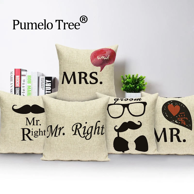 Mr right Letter pillow cover beard Car Seat Cover 2018 New cushion cover Simple decorative cushion covers throw pillows
Mr right Letter pillow cover beard Car Seat Cover 2018 New cushion cover Simple decorative cushion covers throw pillows