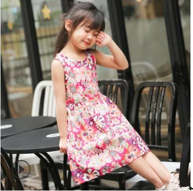 2018 Girls summer sweet print vest dress , dresses for girls , little girls dresses , 5pcs/lot JQQ01
2018 Girls summer sweet print vest dress , dresses for girls , little girls dresses , 5pcs/lot JQQ01