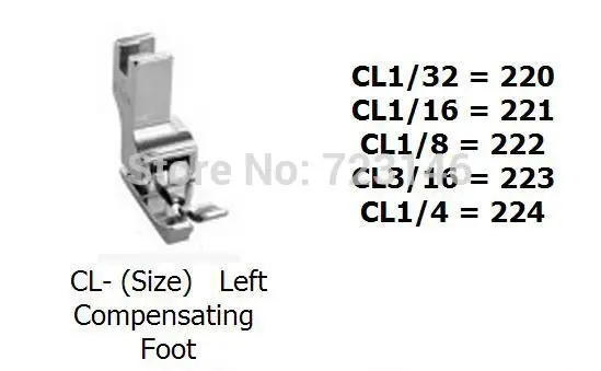 Industrial sewing machine steel presser foot CL1/16N FOR Brother juki TYLICAL SINGER YAMATO MITSUBISHI ZOJE JONEMA SIRUBA
Industrial sewing machine steel presser foot CL1/16N FOR Brother juki TYLICAL SINGER YAMATO MITSUBISHI ZOJE JONEMA SIRUBA