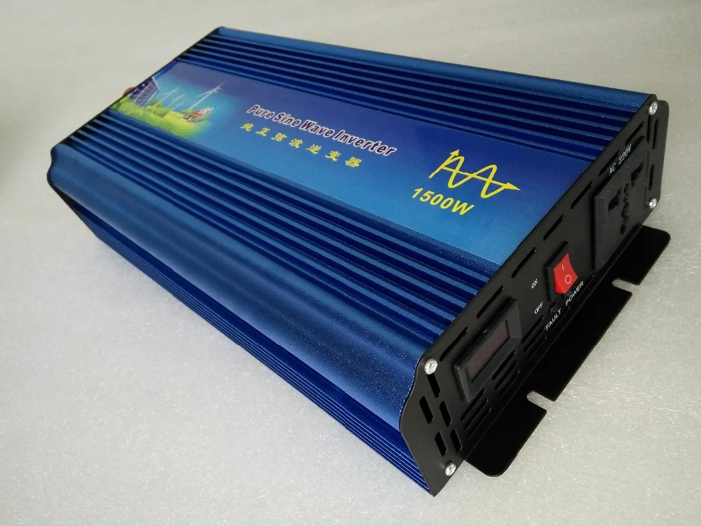 Pure sine wave inverter 1500W peak 3000W DC12V/24V to AC110V/220V PV Solar Inverter
Pure sine wave inverter 1500W peak 3000W DC12V/24V to AC110V/220V PV Solar Inverter