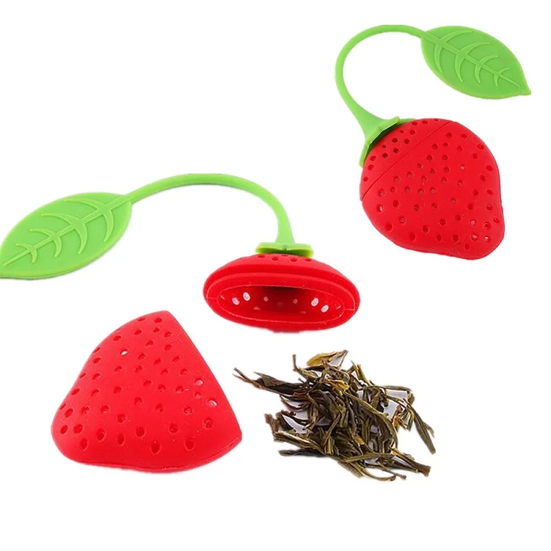 Lovely Fruit Strawberry Shape Silicone Tea Strainer Herbal Leaf Tea Infuser For Loosing Leaf Tea In Teapot W8572
Lovely Fruit Strawberry Shape Silicone Tea Strainer Herbal Leaf Tea Infuser For Loosing Leaf Tea In Teapot W8572