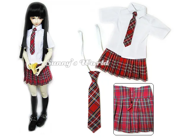 1/3 1/4 scale BJD accessories school uniforms girl shirt+Skirt doll clothes for SD.Not included doll,shoes,wig and other 875
1/3 1/4 scale BJD accessories school uniforms girl shirt+Skirt doll clothes for SD.Not included doll,shoes,wig and other 875