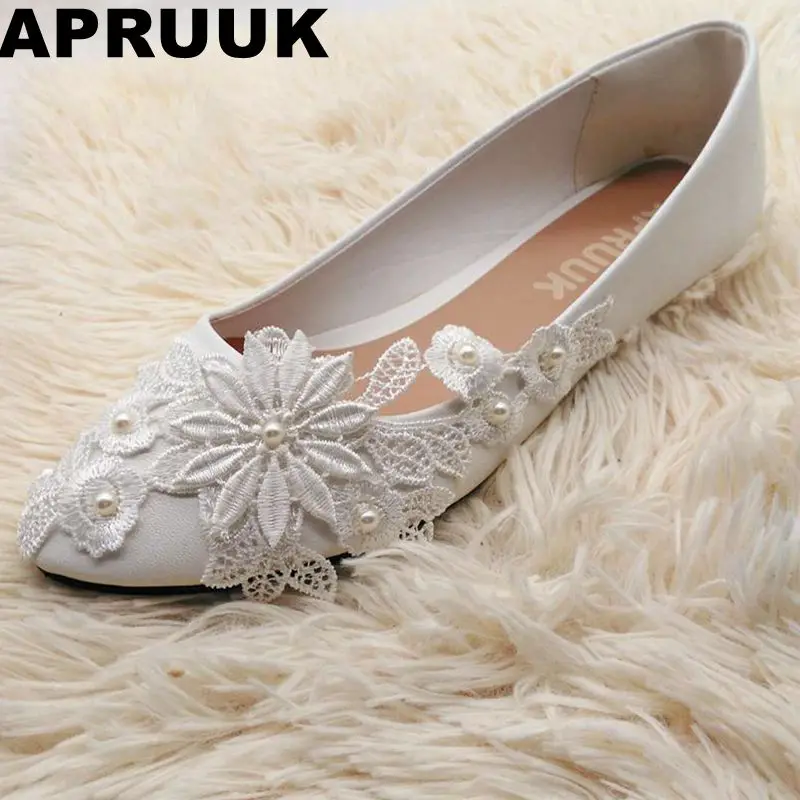 SALES PROMOTION! Plus size flats women ivory lace flower pearls bridal shoes sweet lady party proms dress flats wedding shoes
SALES PROMOTION! Plus size flats women ivory lace flower pearls bridal shoes sweet lady party proms dress flats wedding shoes