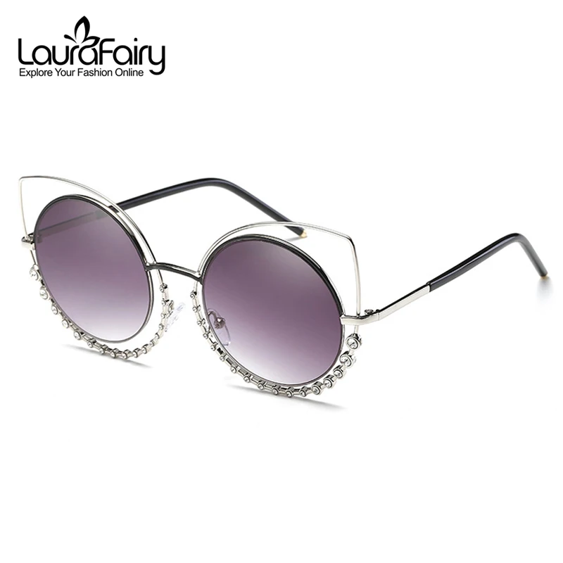 Laura Fairy Fashion Double Frame Cateye Sunglasses Women Luxury Rhinestone Decoration Frame Sunglasses oculos feminino 2018
Laura Fairy Fashion Double Frame Cateye Sunglasses Women Luxury Rhinestone Decoration Frame Sunglasses oculos feminino 2018