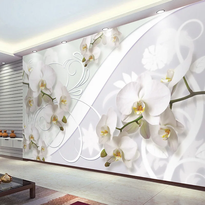 Custom Mural Wallpaper Modern Fashion Moth Orchid Flowers Wall Painting Living Room Bedroom Backdrop Wall Decor Papel De Parede
Custom Mural Wallpaper Modern Fashion Moth Orchid Flowers Wall Painting Living Room Bedroom Backdrop Wall Decor Papel De Parede