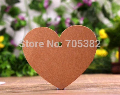 7*6cm (With cord) Heart shape paper tags Label Kraft blank Hang tag Party Favor Decoration Garment tags (ss-k2103)
7*6cm (With cord) Heart shape paper tags Label Kraft blank Hang tag Party Favor Decoration Garment tags (ss-k2103)