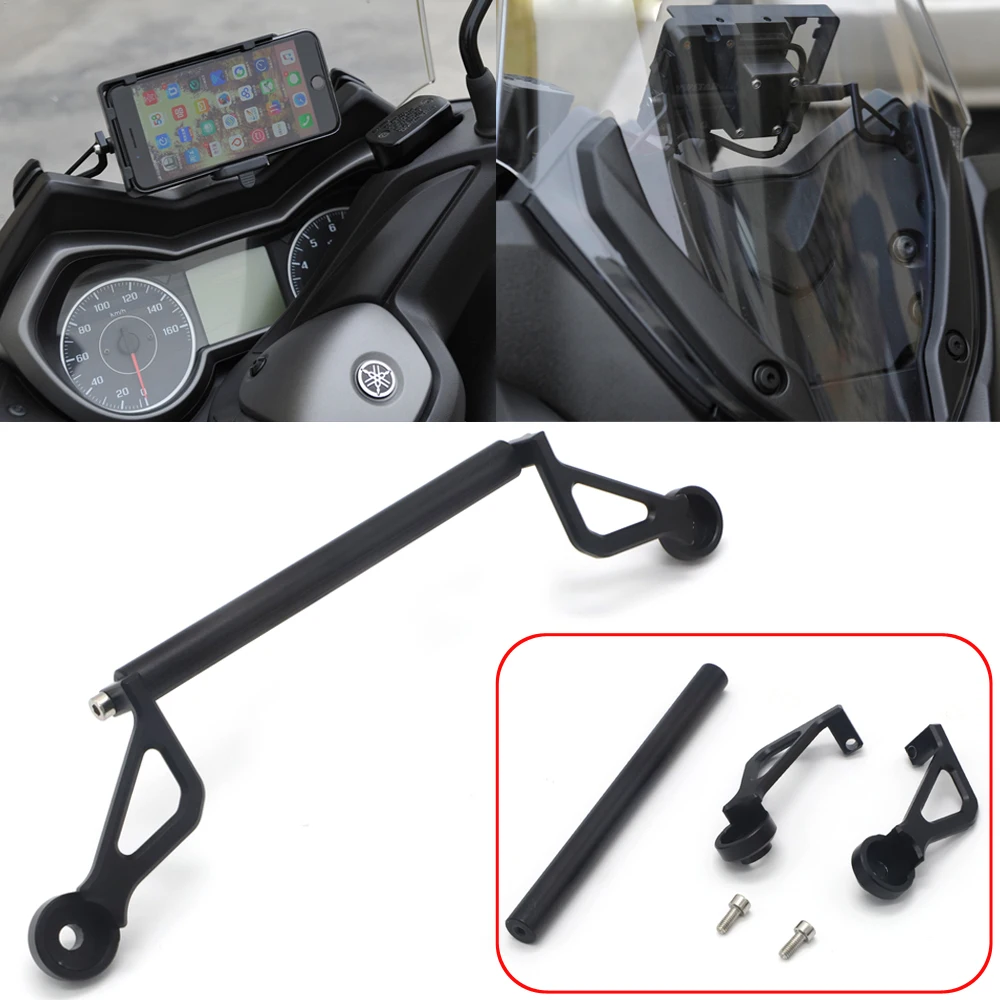 Кронштейн для крепления GPS мотоцикла yamaha XMAX300 XMAX 300 X MAX 300|Накладки и декоративные